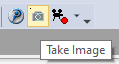 Take Image toolbar button